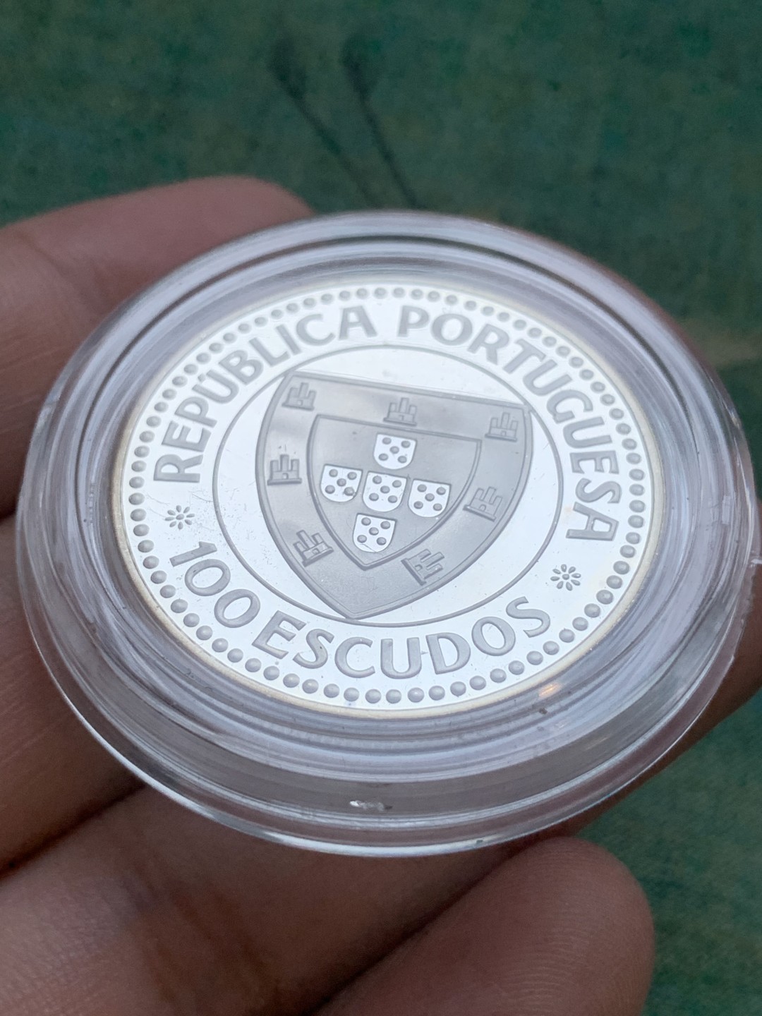 《竞宝斋》第77场-本周日，周一，周四3场拍卖（全场不限金额包邮） 原盒证书葡萄牙1988年帆船系列100埃斯库多 精制大银币 一流状态