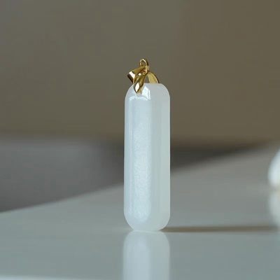 天然和田玉白玉小冰条儿羊脂白玉吊坠白玉挂坠女款小玉坠女玉佩 天然和田玉白玉小冰条儿羊脂白玉吊坠白玉挂坠女款小玉坠女玉佩