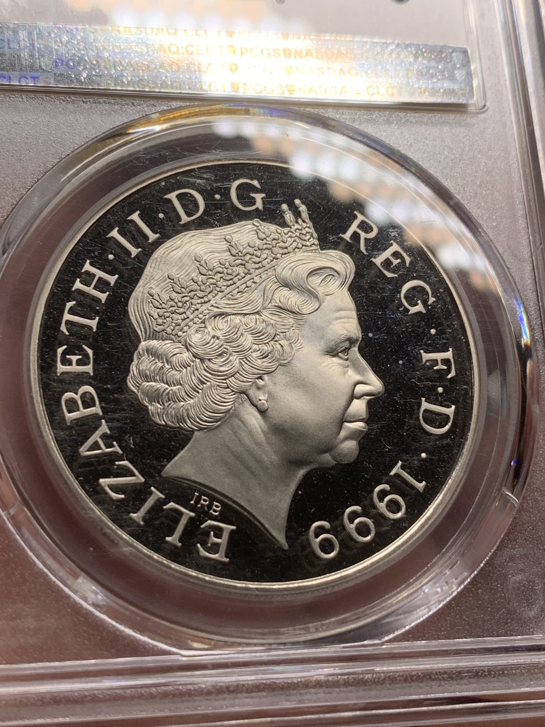 《竞宝斋》第77场-本周日，周一，周四3场拍卖（全场不限金额包邮） PCGS-PR69DCAM 英国1999年 5英镑 戴安娜王妃纪念币