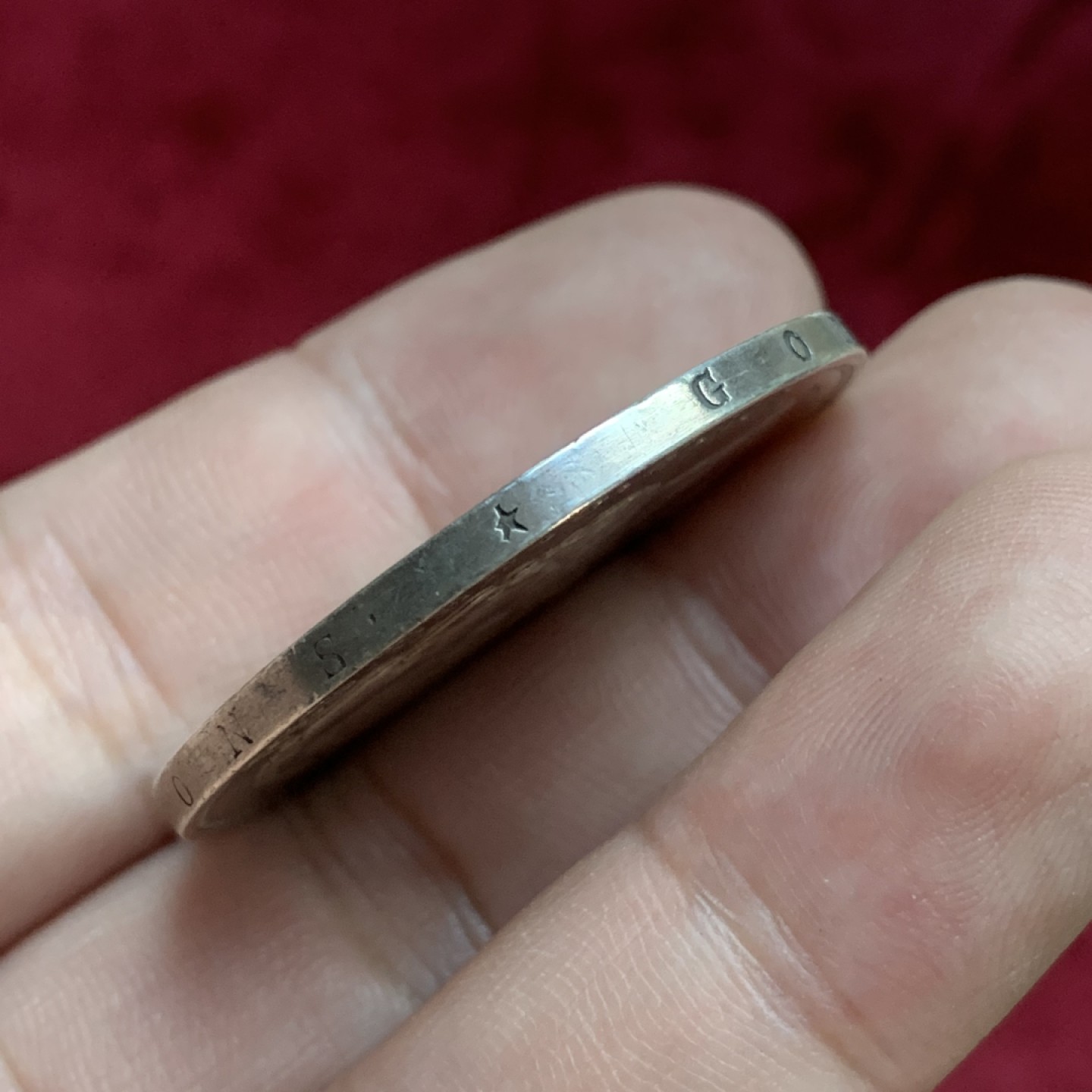 《竞宝斋》第77场-本周日，周一，周四3场拍卖（全场不限金额包邮） 荷兰 1873年 威廉三世 2.5盾 银币 945高银 好味道