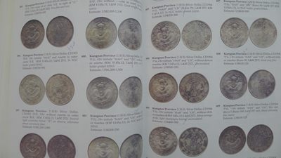 世界钱币章牌书籍专场拍卖11.01 《李察伟德收藏的中国钱币以及其他钱币拍卖目录》