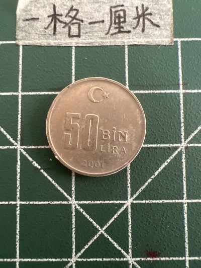 泡泡堂第五十三期  世界硬币纸币专场（无押金，无佣金，捡漏，全场20包邮，偏远地区除外） - 土耳其50千里亚尔
