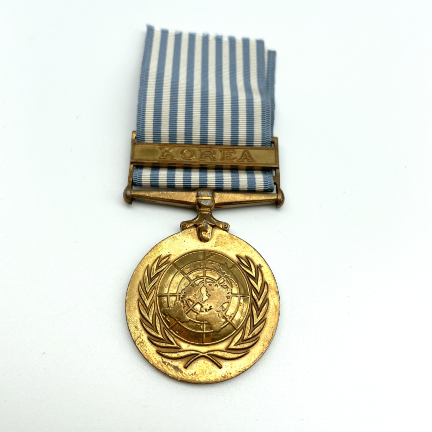 勋章奖章交易所7月30日拍卖 联合国朝鲜战争服役奖章（英国版）