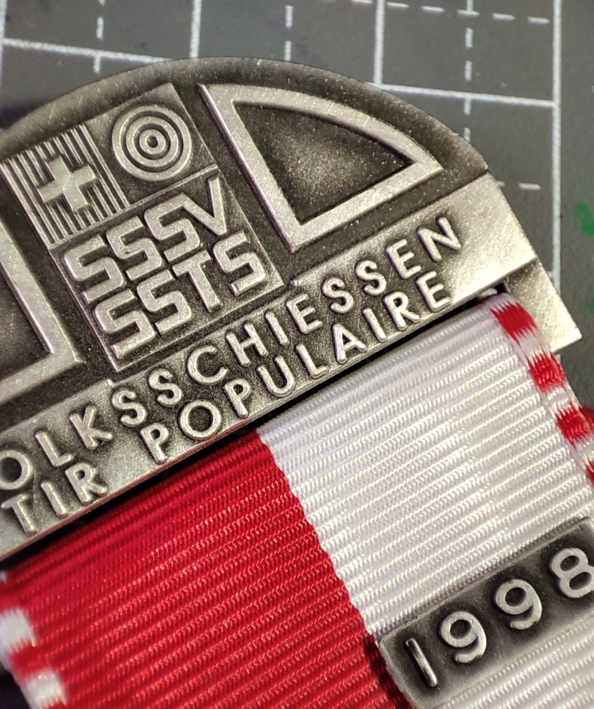 gush小明220727 瑞士射击节奖章三枚一起