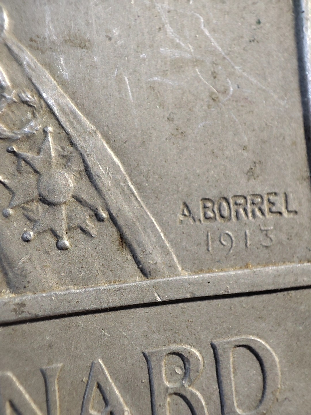 gush小明220727 大尺寸人物艺术麦朵尔 法国1913年锡合金