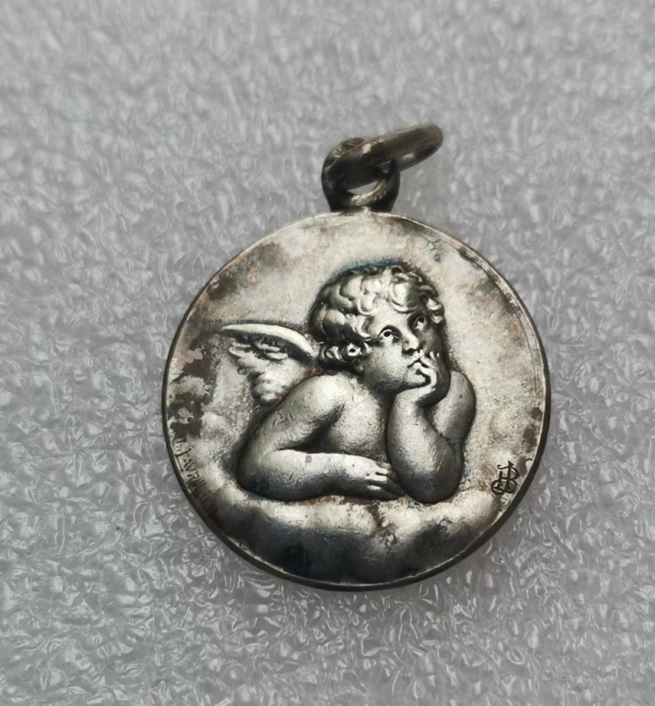 瓶子🏺JETON专场拍卖会 1900年左右宗教小天使银章