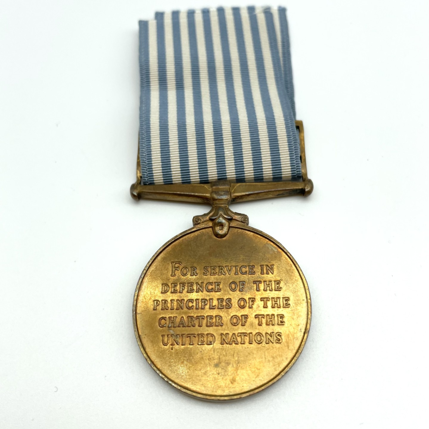 勋章奖章交易所7月30日拍卖 联合国朝鲜战争服役奖章（英国版）