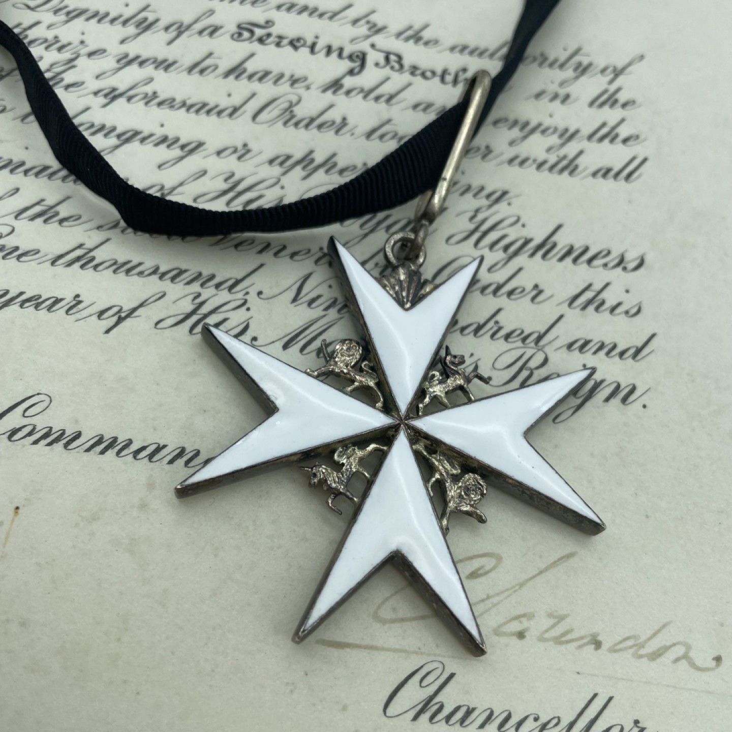 勋章奖章交易所7月30日拍卖 英国指挥官级圣约翰勋章