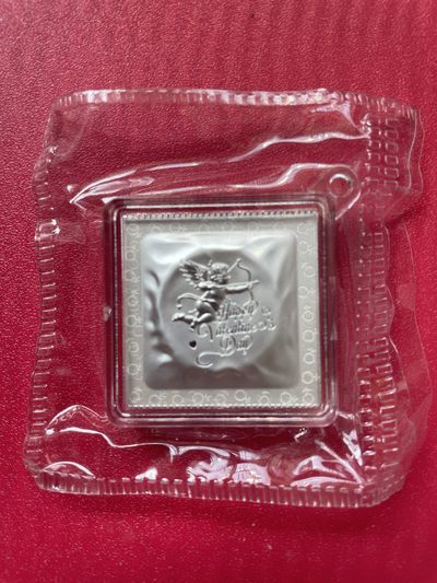 市场低迷，激活人气，喜欢的看看 - 情人节爱你一生一世30克银章