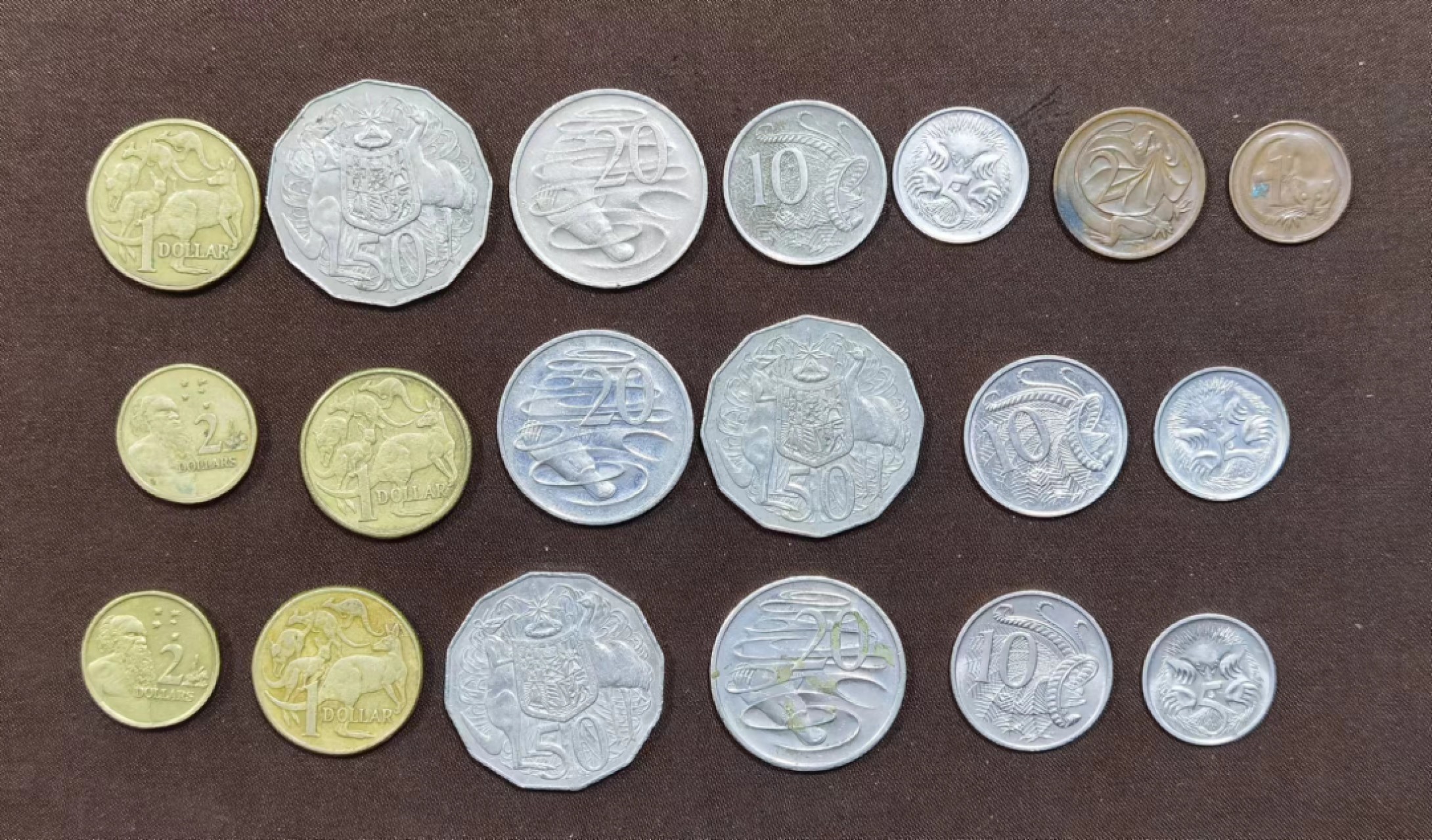 北京马甸外国钱币专卖微拍第八十一期，非贵金属流通币，纪念币专场，陆续上新，欢迎关注 澳大利三个版本流通币大全套