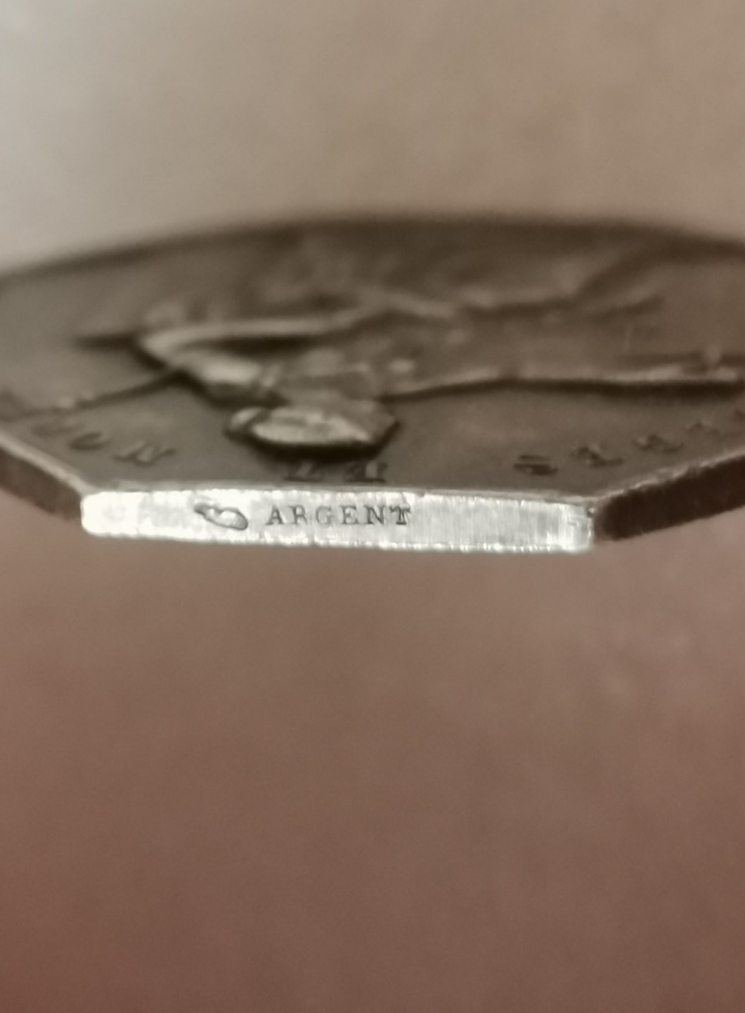 瓶子🏺JETON专场拍卖会 19世纪公正女神JETON银质八角