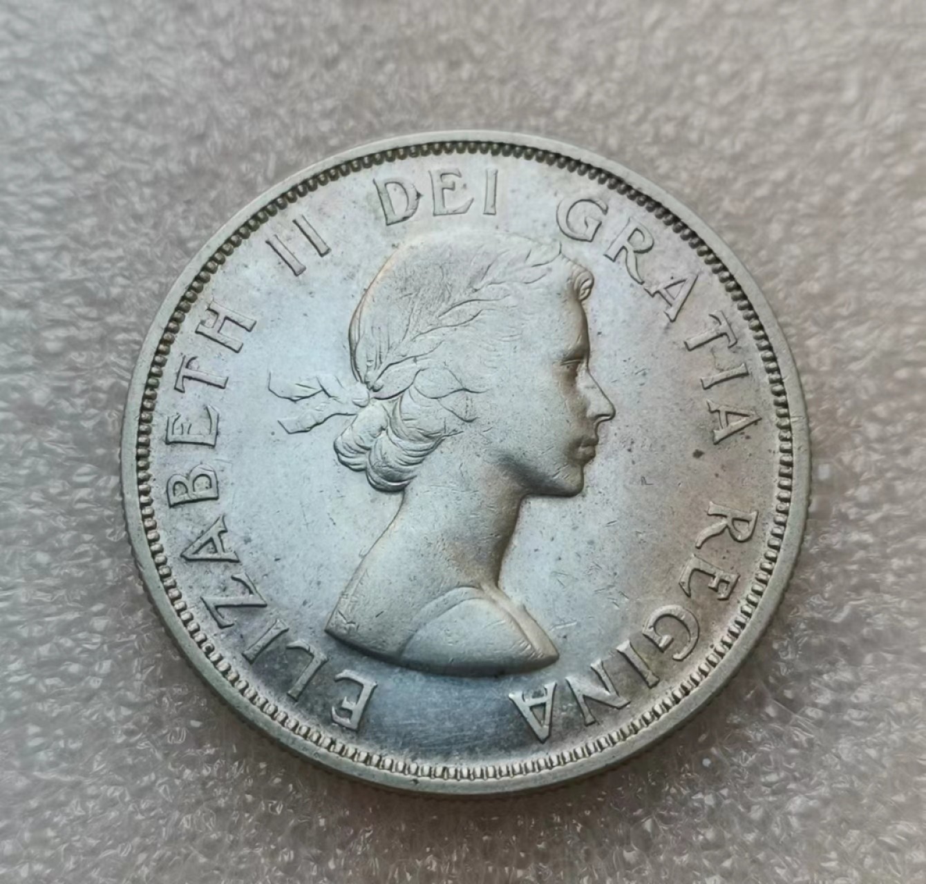 瓶子🏺西安币展专场 加拿大1958年一元英属哥伦比亚纪念银币