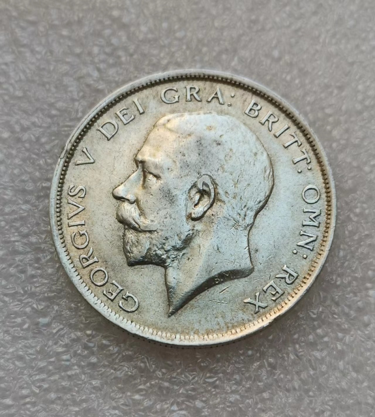 瓶子🏺西安币展专场 英国1915年乔治五世半克朗银币