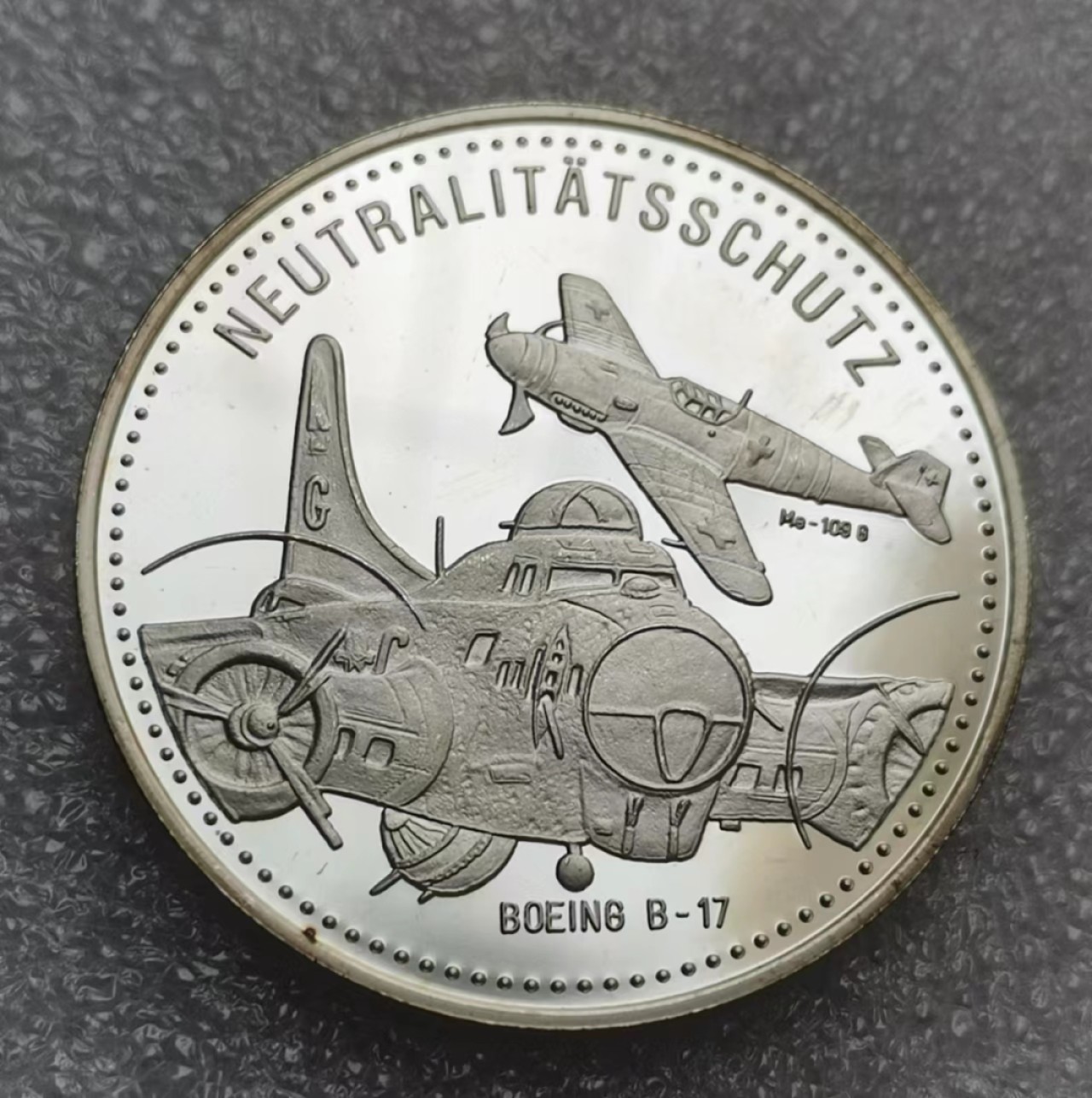 瓶子🏺西安币展专场 瑞士1995年20欧精制大银币