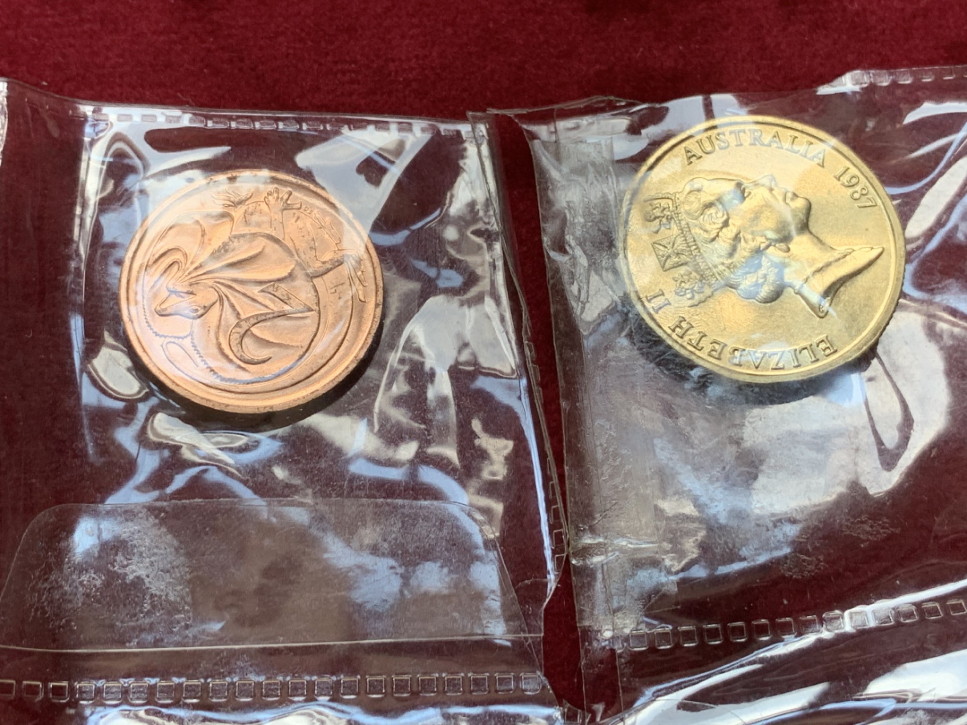 《竞宝斋》第79场-本周日，周一，周四3场拍卖（全场不限金额包邮） 澳大利亚 1987年 7枚一组