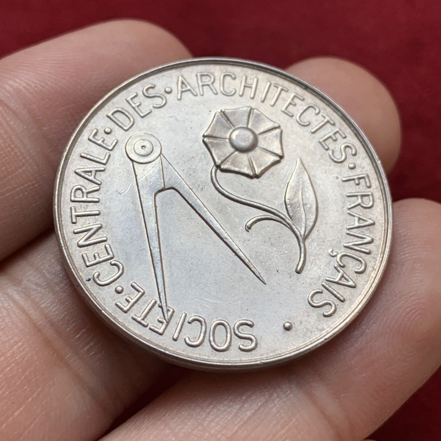 《竞宝斋》第79场-本周日，周一，周四3场拍卖（全场不限金额包邮） 法国 19世纪 建筑科学 JETON银质代币