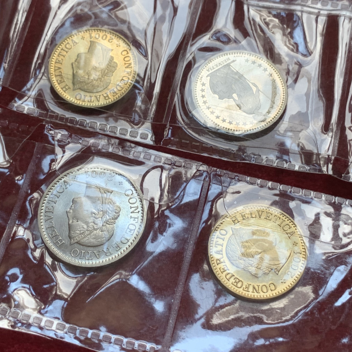 《竞宝斋》第79场-本周日，周一，周四3场拍卖（全场不限金额包邮） 瑞士 2000年 2001年 套币各一组