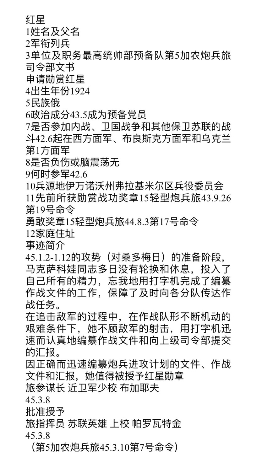 大猫徽章拍卖第198期 苏联女红军战士红星套章一组 档案齐全