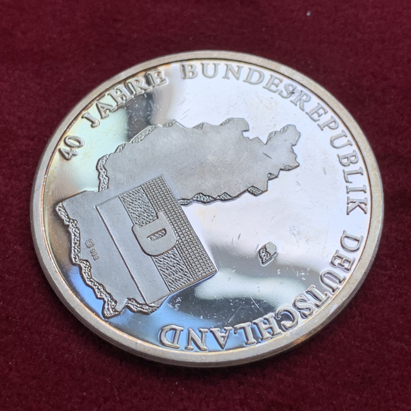 《竞宝斋》第79场-本周日，周一，周四3场拍卖（全场不限金额包邮） 德国巴伐利亚造 路德维希纪念银章 20克纯银