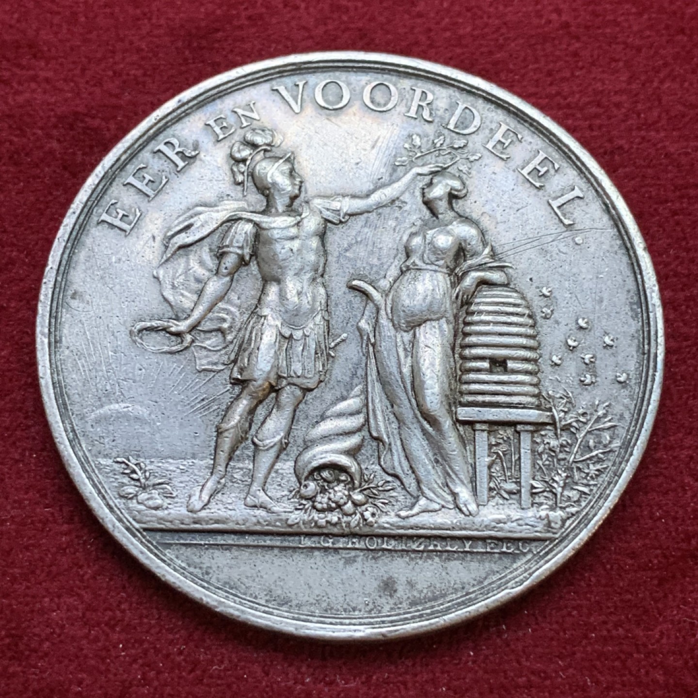 《竞宝斋》第79场-本周日，周一，周四3场拍卖（全场不限金额包邮） 荷兰 1852年 工业协会 高浮雕大章 合金材料 直径49mm 有小划磕碰和弯