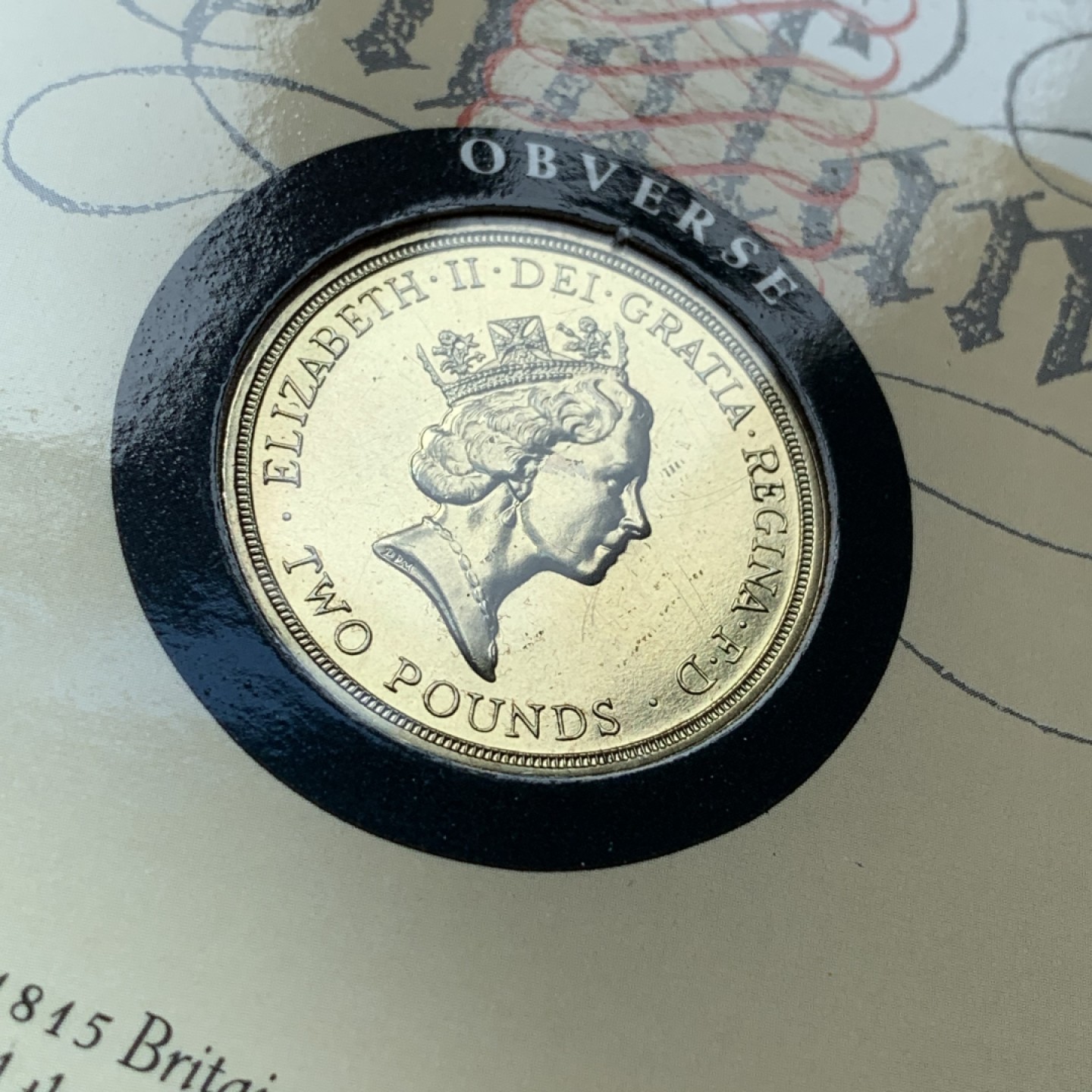 《竞宝斋》第79场-本周日，周一，周四3场拍卖（全场不限金额包邮） 英国1994年英格兰银行300周年2英镑币封，稀少的币封册