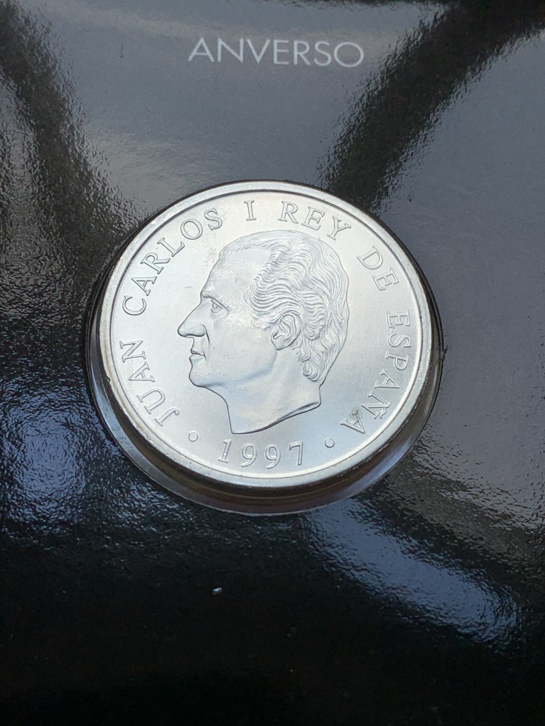 《竞宝斋》第79场-本周日，周一，周四3场拍卖（全场不限金额包邮） 卡装 西班牙1997年 唐吉歌德 2000比塞塔 大银币  