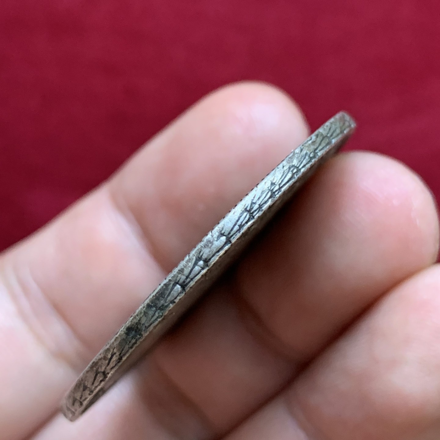 《竞宝斋》第79场-本周日，周一，周四3场拍卖（全场不限金额包邮） 德国巴伐利亚 1756年 圣母抱婴 1泰勒 大银币 酱彩包浆 非常漂亮