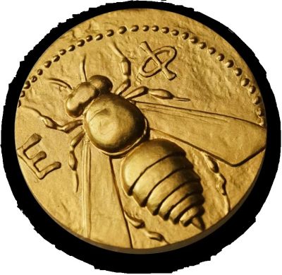 【海寧潮现货】帕劳2022年珍稀币复刻3古希腊蜜蜂和雄鹿镀金银币 - 【海寧潮现货】帕劳2022年珍稀币复刻3古希腊蜜蜂和雄鹿镀金银币
