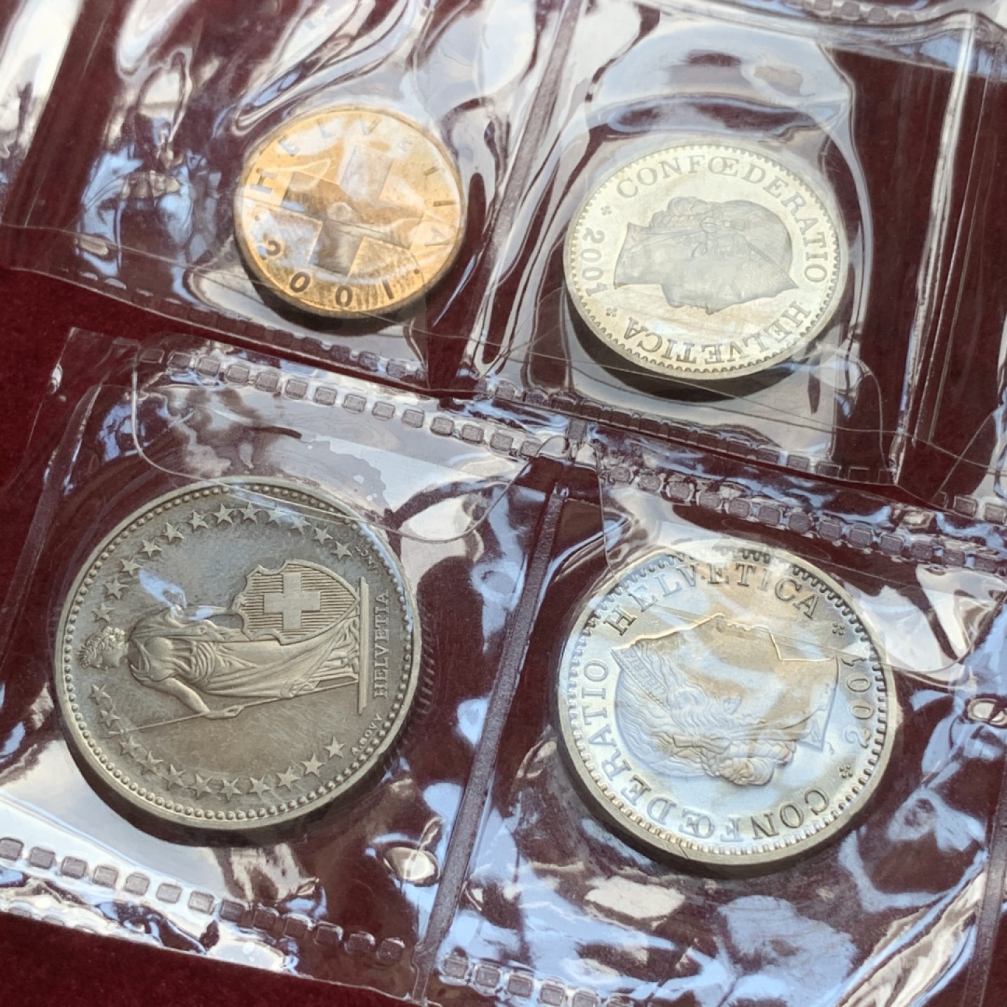 《竞宝斋》第79场-本周日，周一，周四3场拍卖（全场不限金额包邮） 瑞士 2000年 2001年 套币各一组