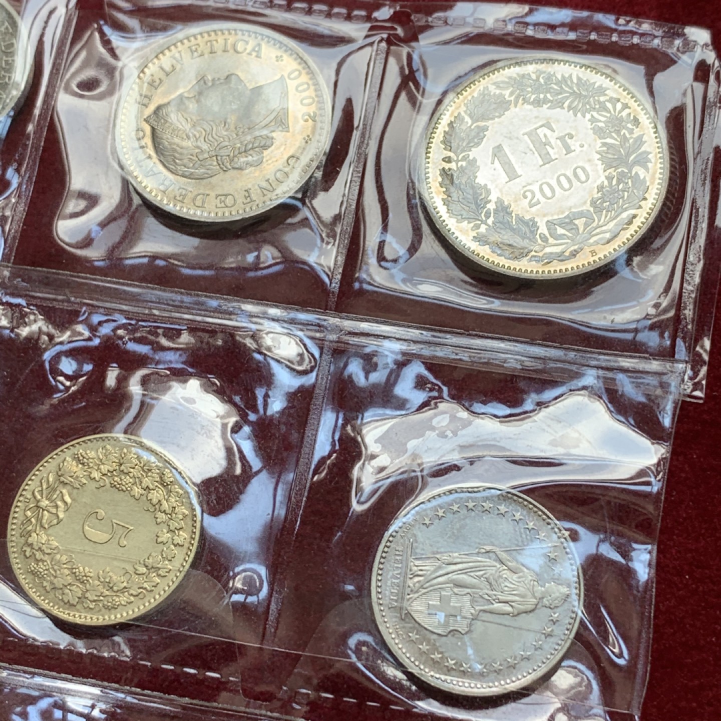 《竞宝斋》第79场-本周日，周一，周四3场拍卖（全场不限金额包邮） 瑞士 2000年 2001年 套币各一组