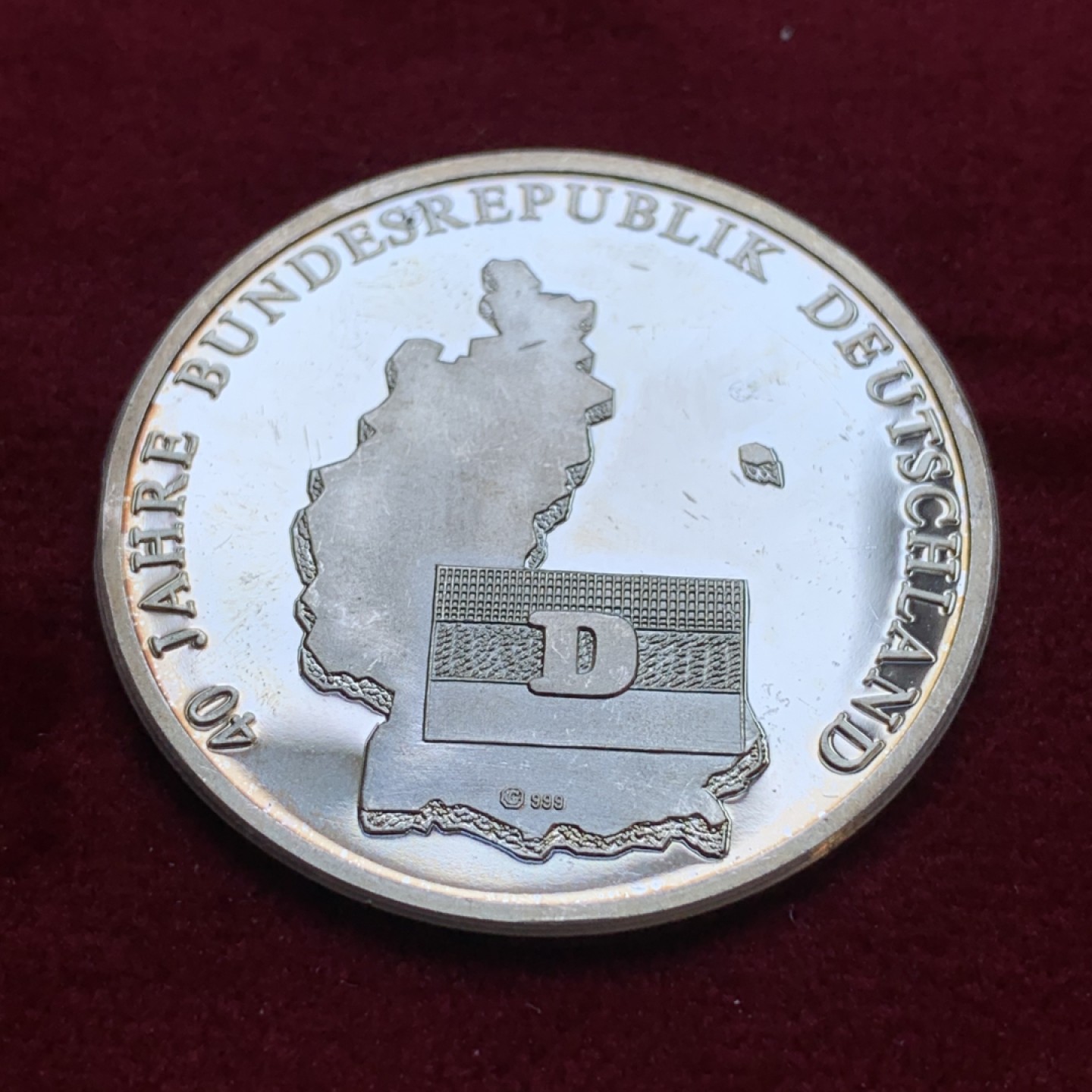 《竞宝斋》第79场-本周日，周一，周四3场拍卖（全场不限金额包邮） 德国巴伐利亚造 路德维希纪念银章 20克纯银