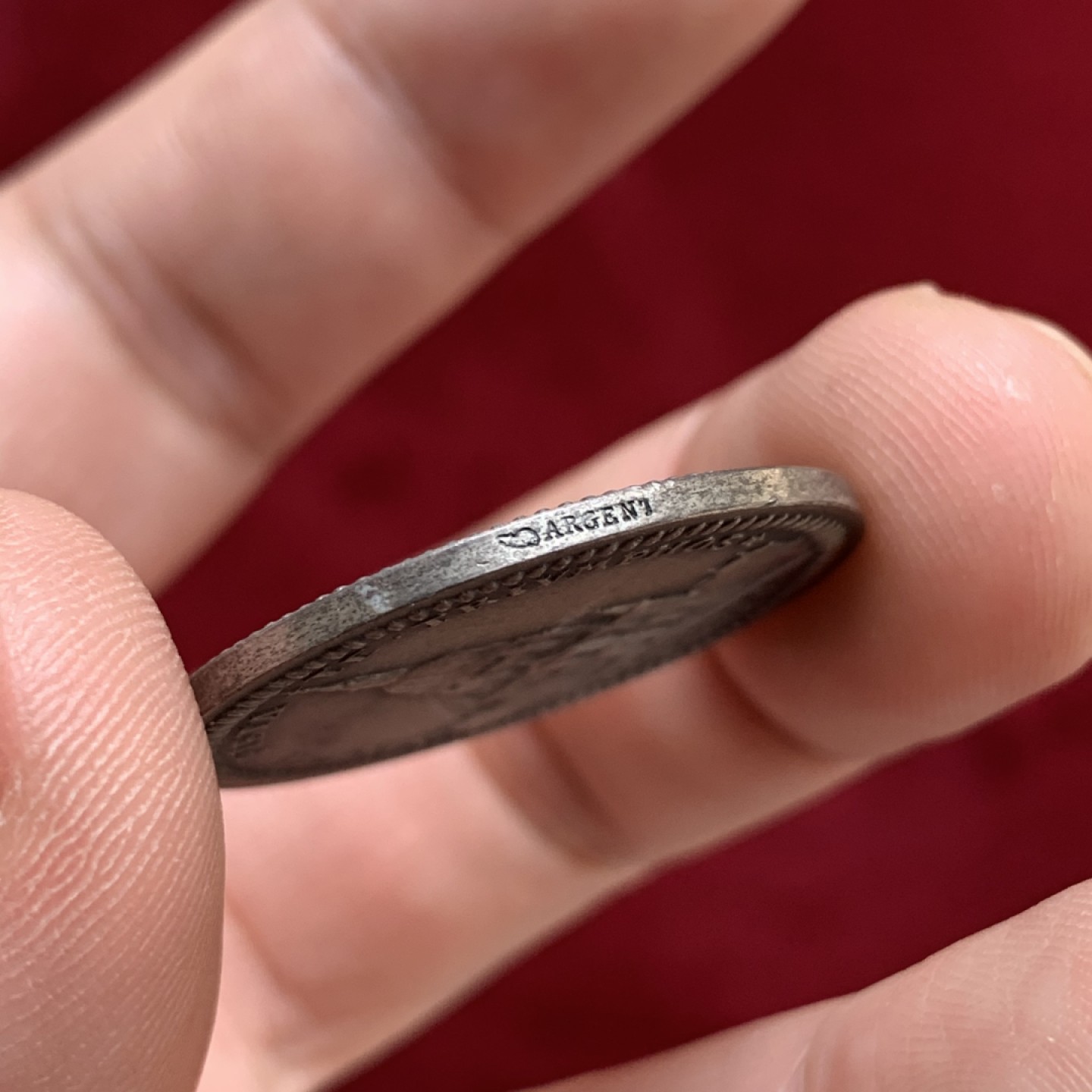 《竞宝斋》第79场-本周日，周一，周四3场拍卖（全场不限金额包邮）  法国 20世纪初 路易十四太阳王寝宫 JETON银质代币 后铸 黑彩