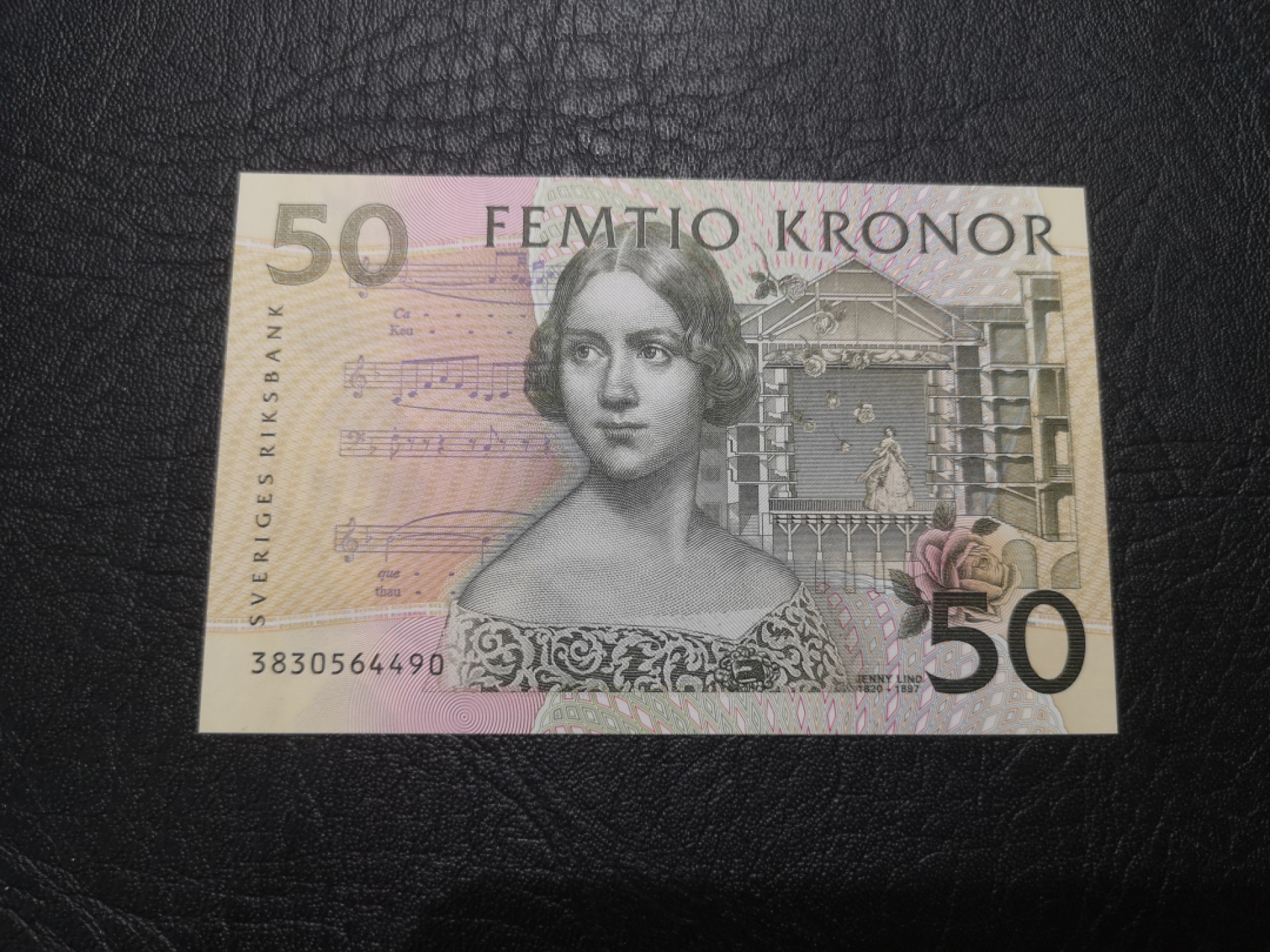 《外钞收藏家》第一百九十二期 瑞典50克朗 初版夜莺 全新UNC 