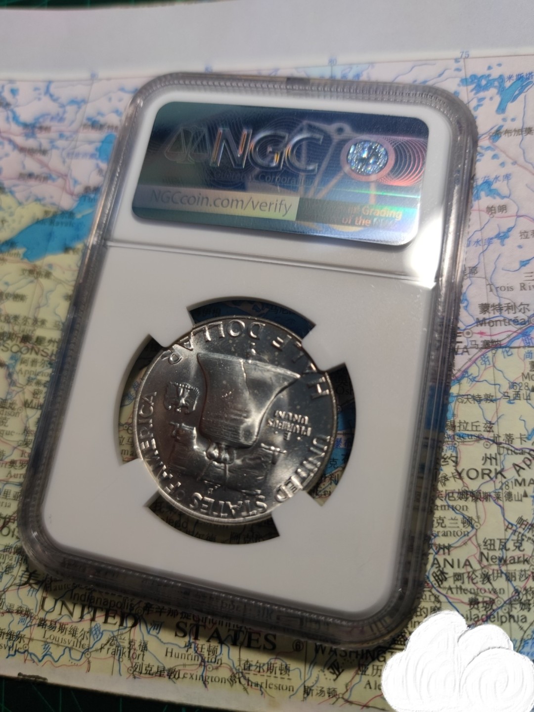 gush小明220802 富兰克林半美元银币