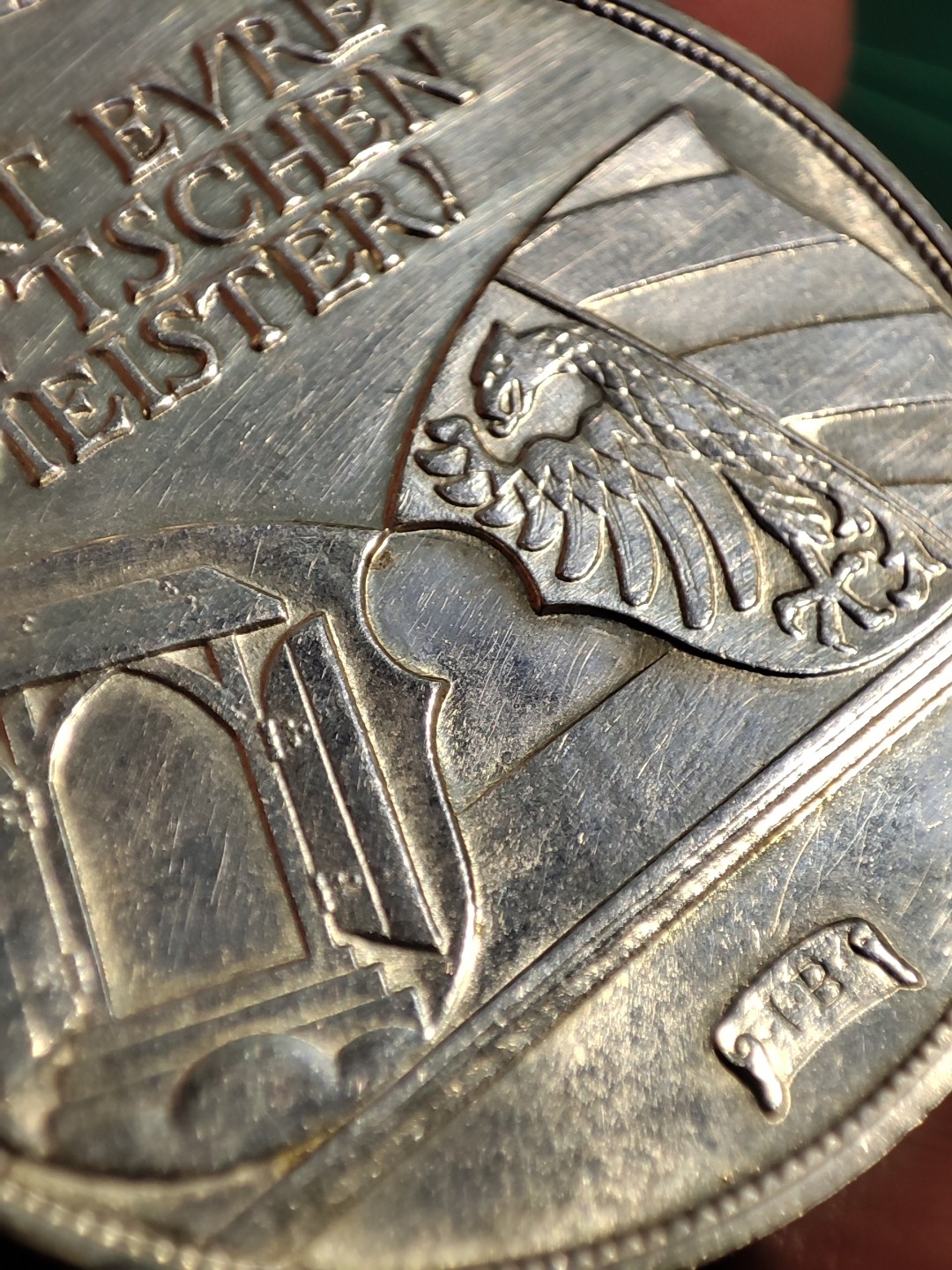 gush小明220802 德国1928画家丢勒银章 品相如图