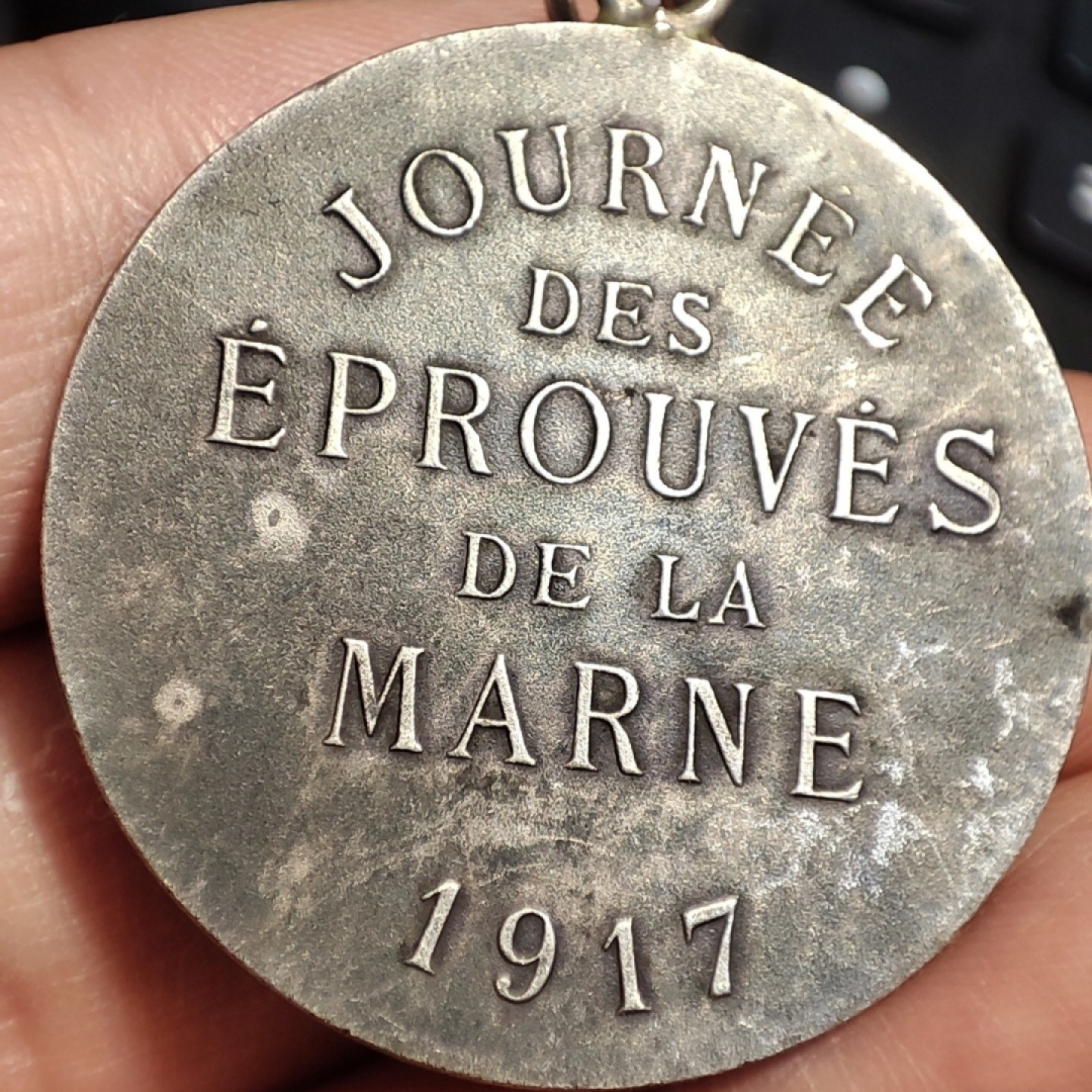 gush小明220802 法国1917马恩河战役胜利纪念银章