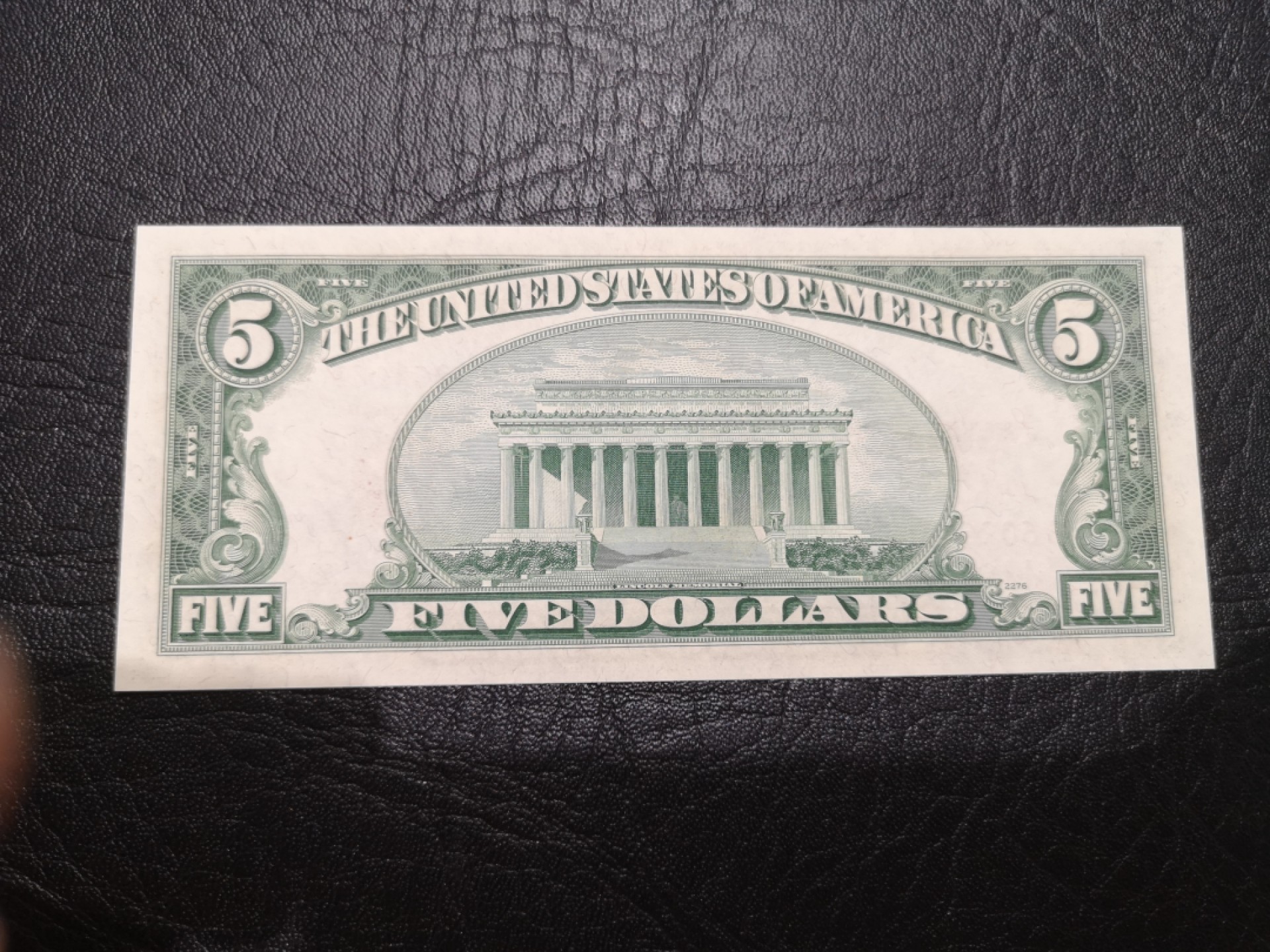 《外钞收藏家》第一百九十二期 1953年红库印5美元 全新无折