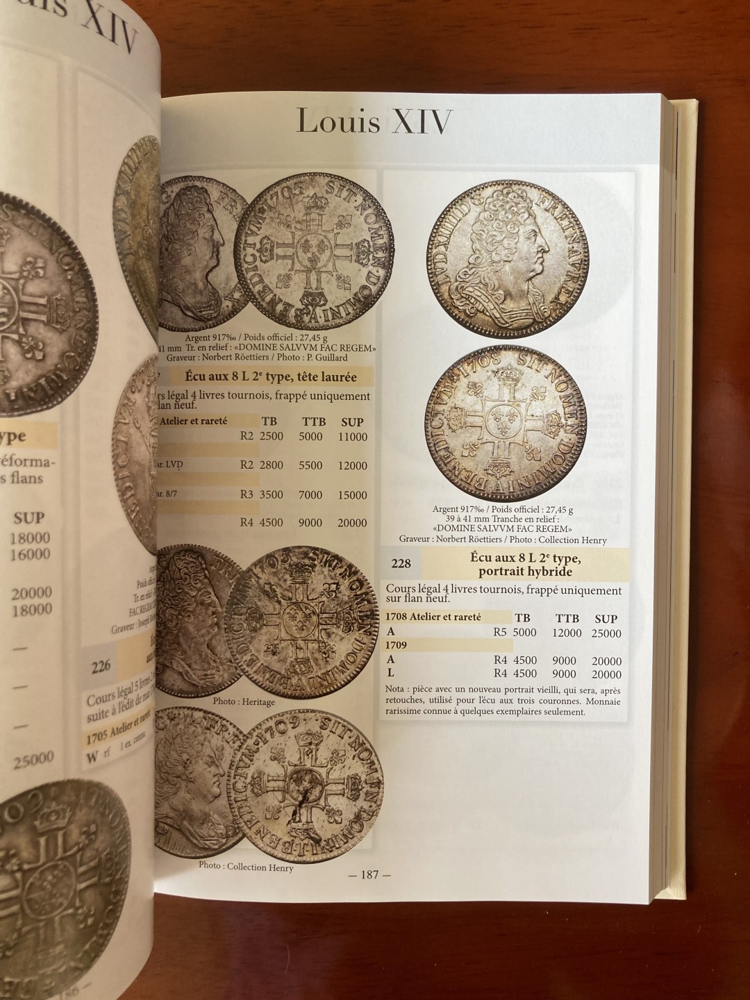 法国1610-1792 年皇家硬币目录（Gadoury 版 - 2018 年）