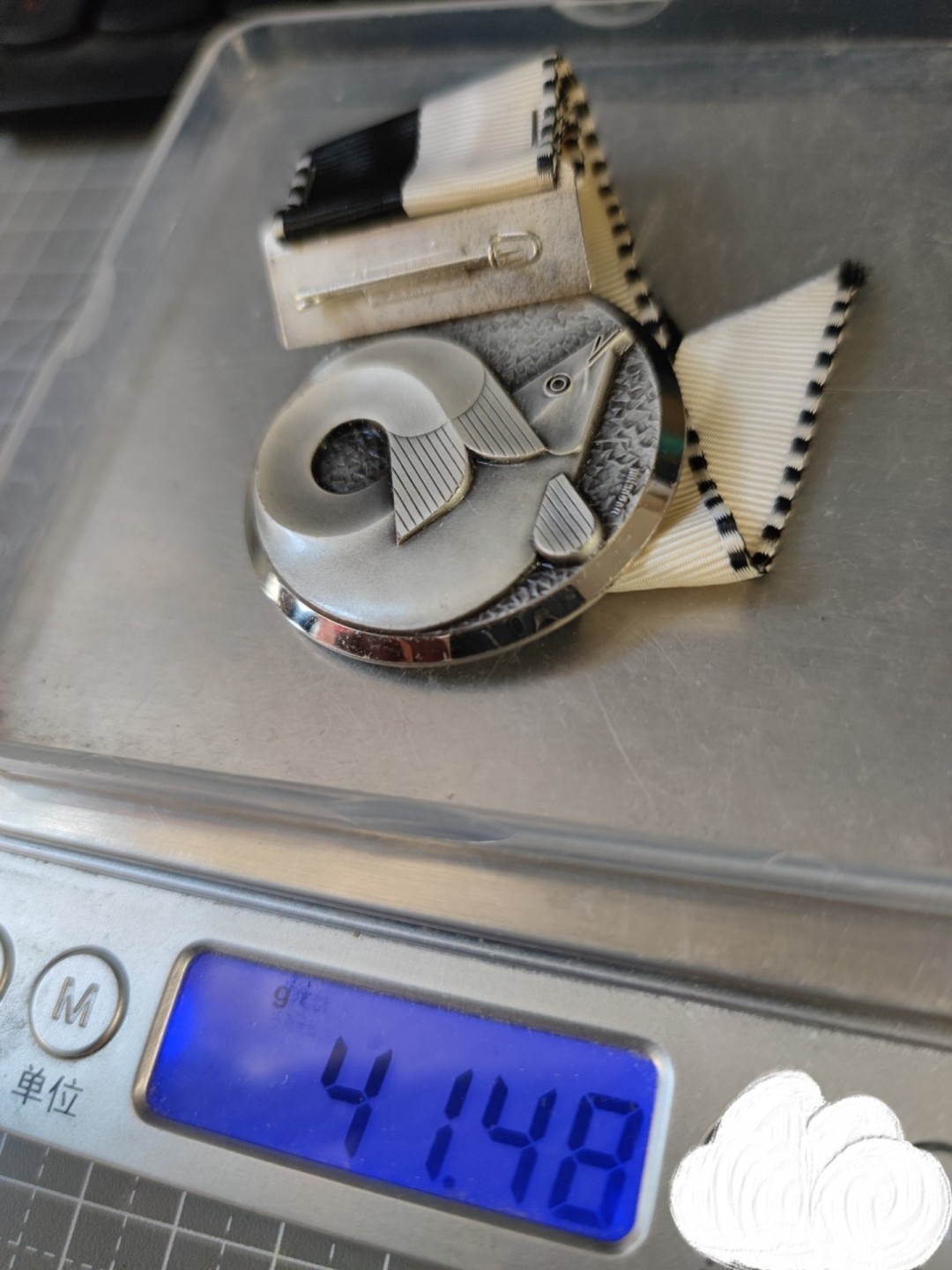 gush小明220802 瑞士射击节奖章二枚1968/1957