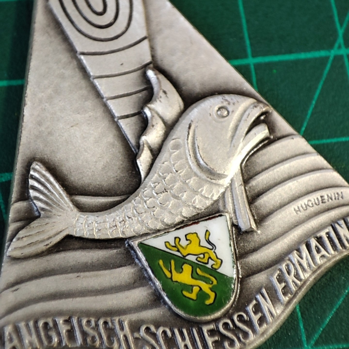 gush小明220802 瑞士射击节奖章二枚1968/1957