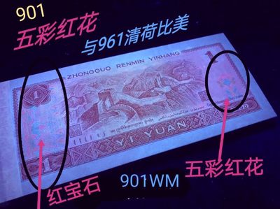 【雪鹰收藏】22”68期:901“五彩红花”，映山红，【魔幻水印】(钱坤有标)