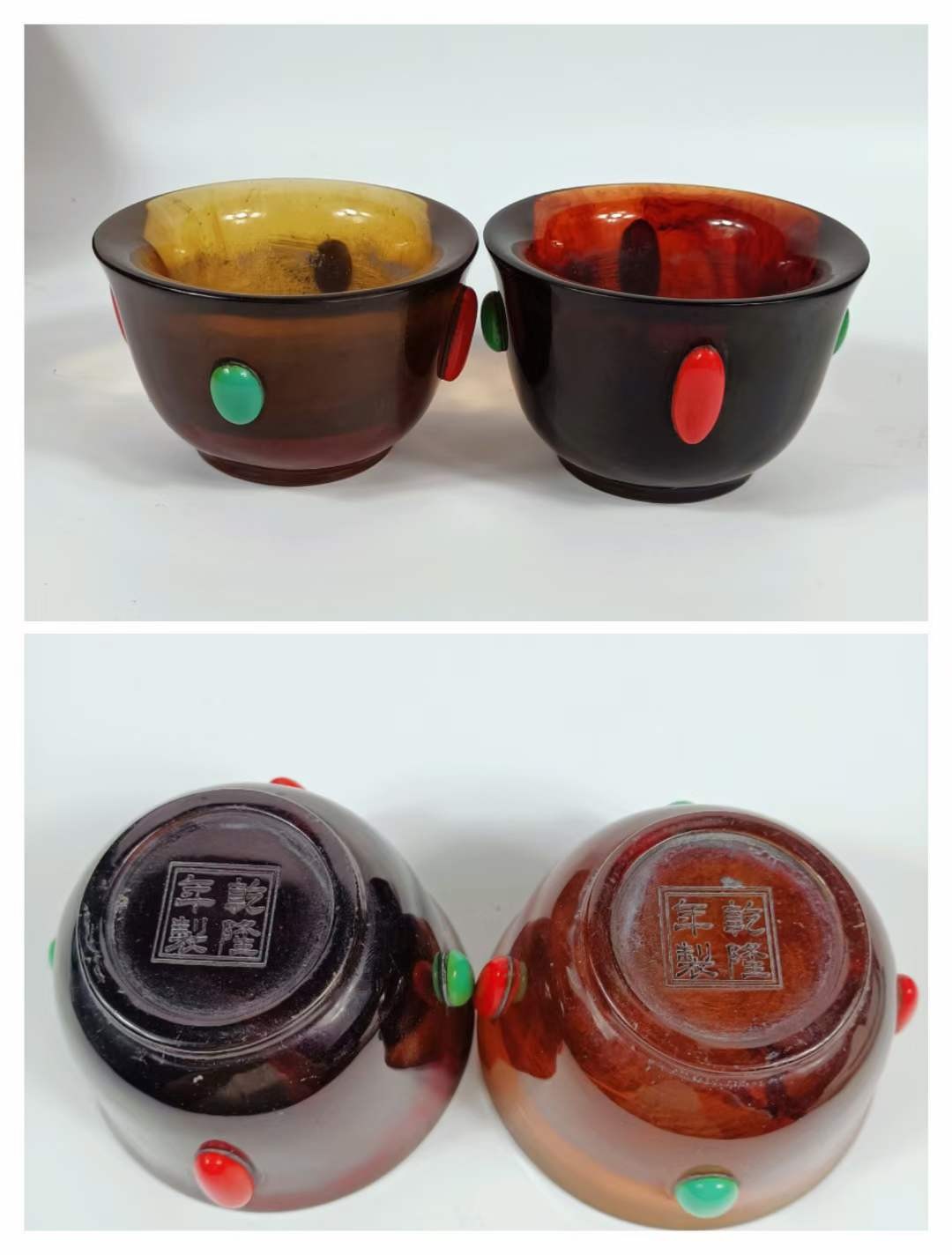 旧藏琥珀茶具，保存完整，做工精细，皮壳老辣，包将浓厚，喜欢的联系
