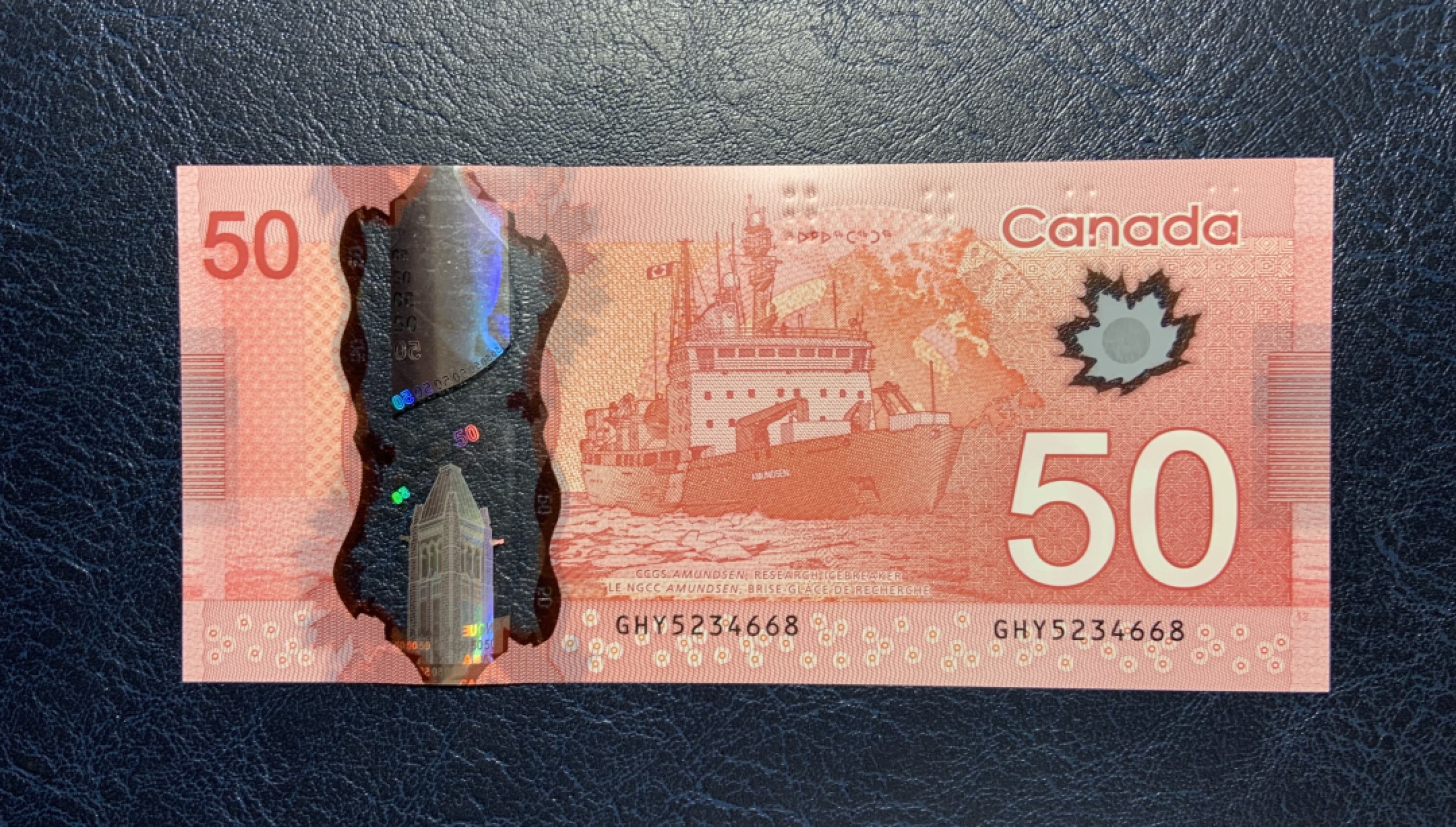 收藏联盟Quantum Auction 第181期拍卖 加拿大2012版50元 品相全新UNC 塑料钞 第三签