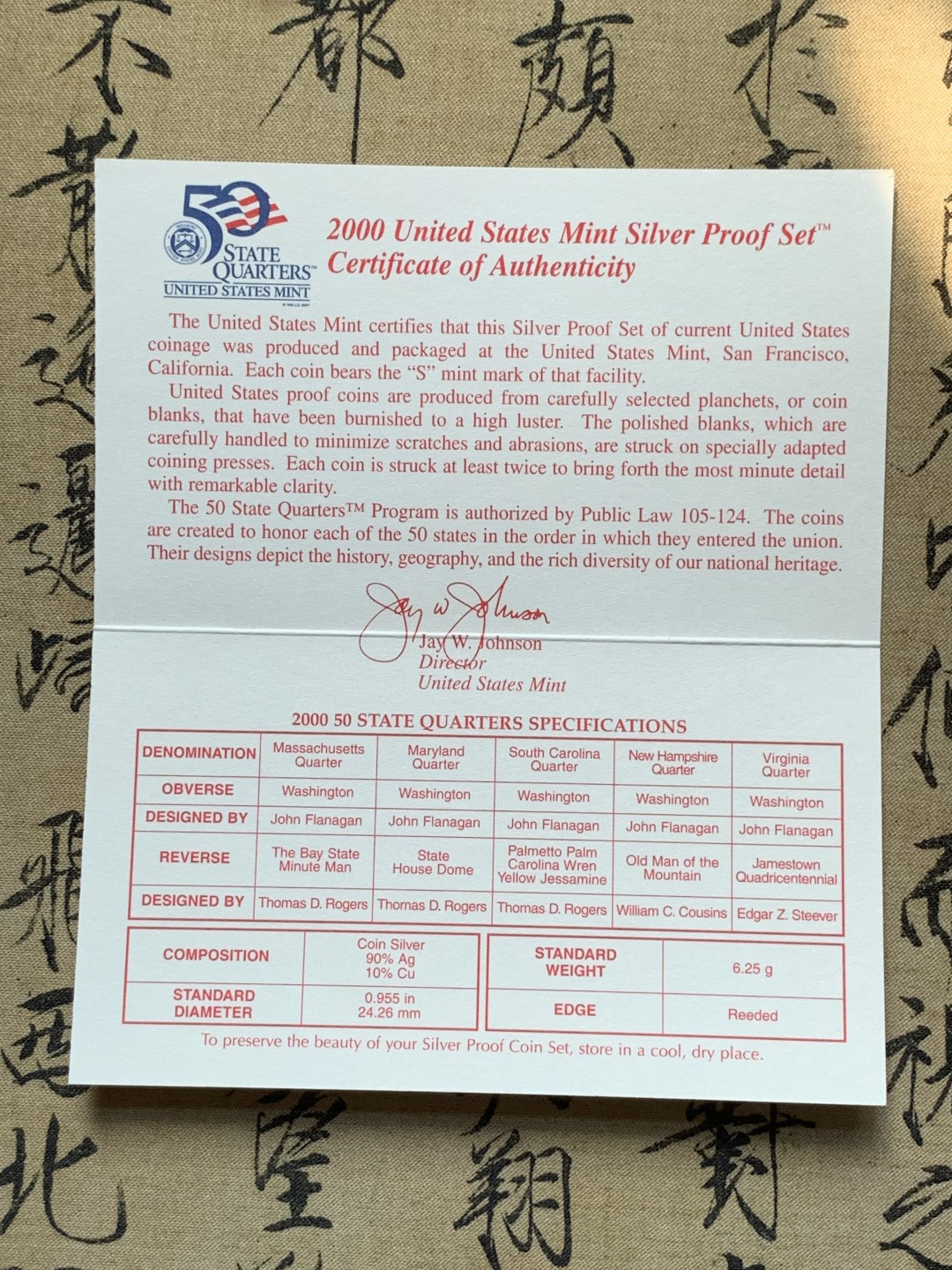 《竞宝斋》第80场-本周日，周一 2场连拍（全场不限金额包邮） 美国 2000年 盒装套币组合 内含2组套币 ，总计含7枚900银 银币 状态保存的非常好