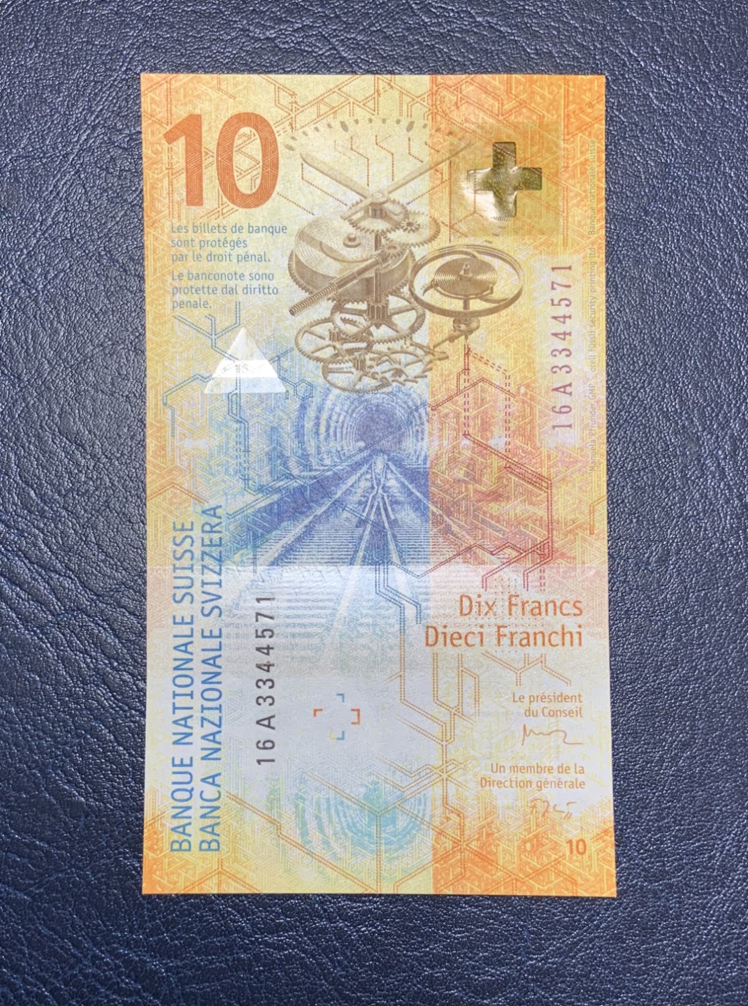 收藏联盟Quantum Auction 第181期拍卖 瑞士2016年10法郎 品相全新UNC 首发A冠