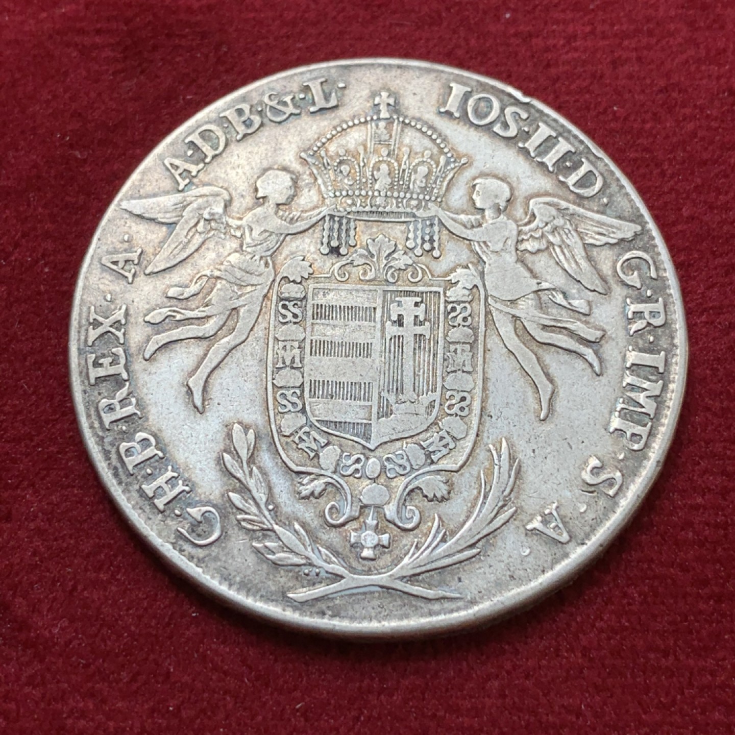 《竞宝斋》第80场-本周日，周一 2场连拍（全场不限金额包邮） 匈牙利 神罗时期1786年 圣母抱婴 大泰勒 原味好品 最近大涨的品种