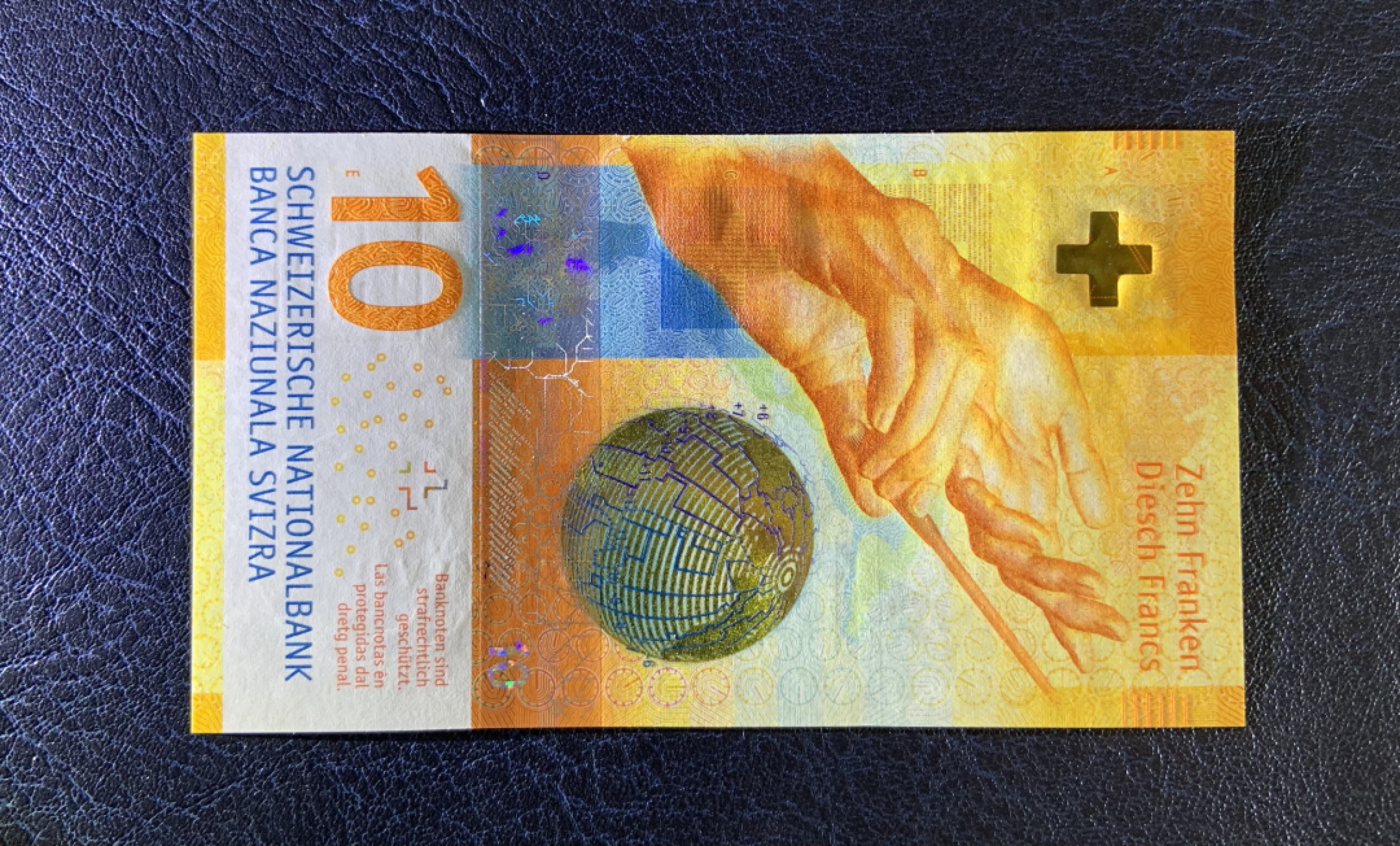 收藏联盟Quantum Auction 第181期拍卖 瑞士2016年10法郎 品相全新UNC 首发A冠