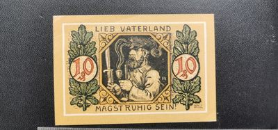 综合藏品场.喜欢出价就得！无套路无托.诚信惠友交友！自动快拍. 德国纸钞一枚.直径9.5*6厘米品相8品