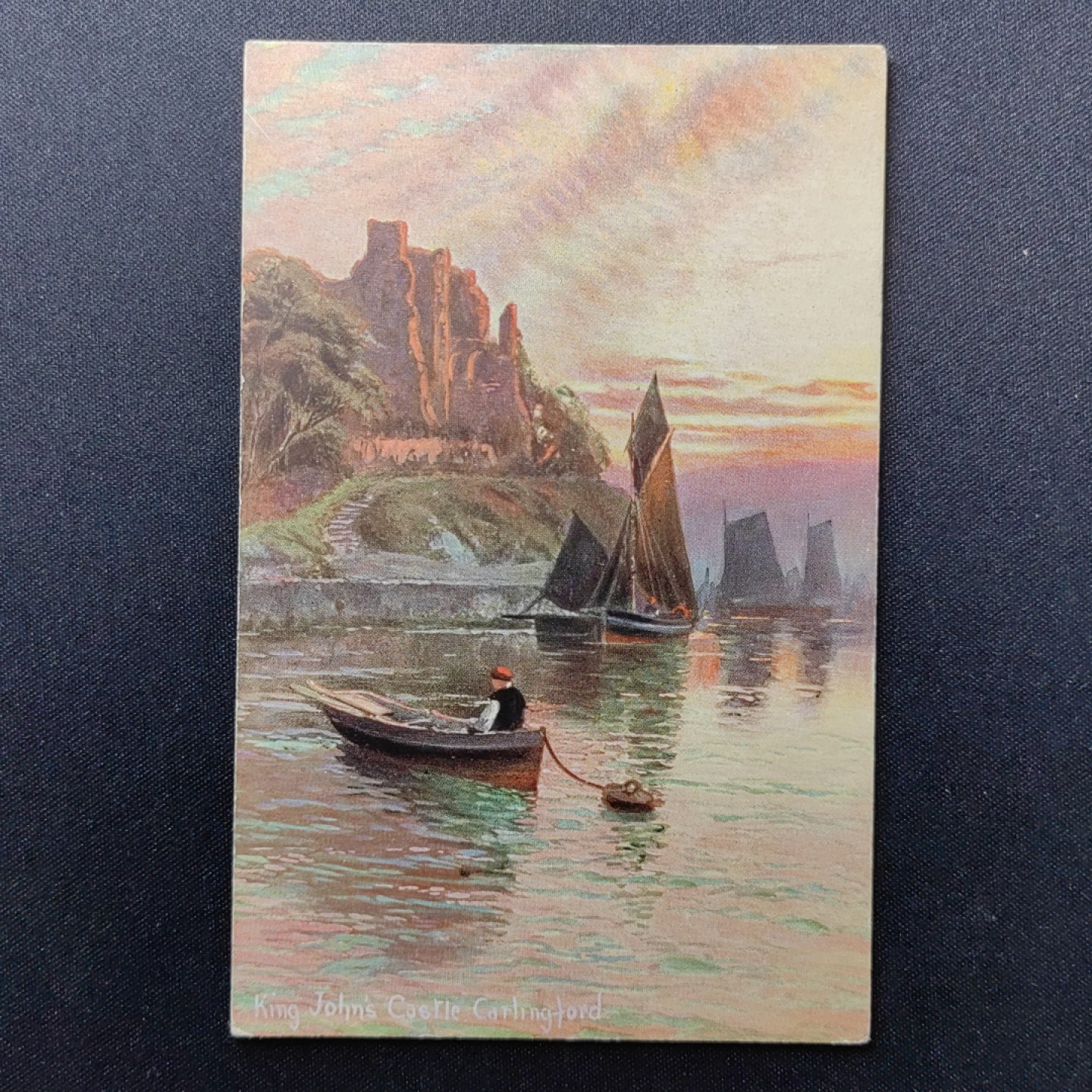 油画风格新专场 黄昏的日落