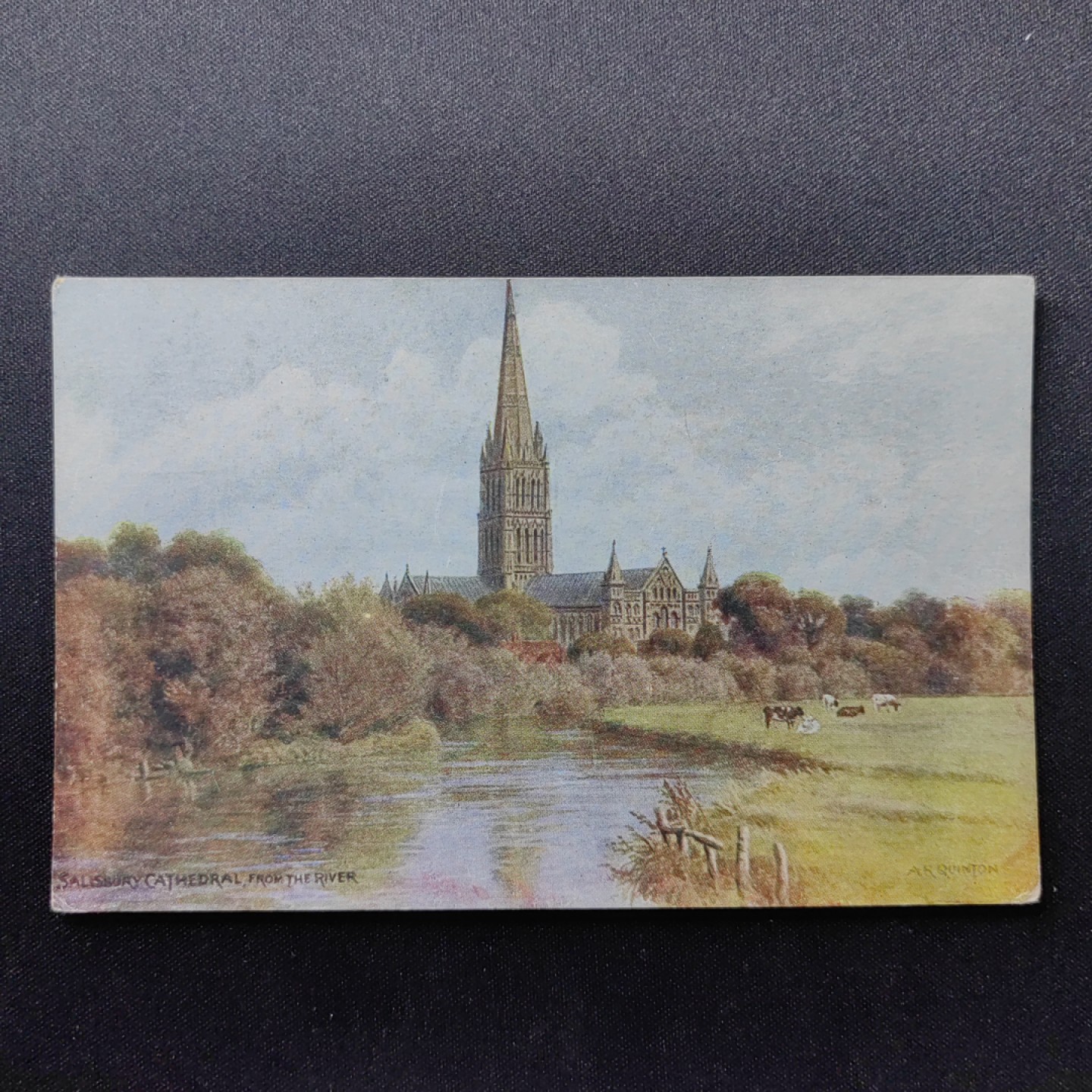 油画风格新专场 远处的教堂